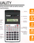 Scientific Calculator 56 Function w/ Flip Cover