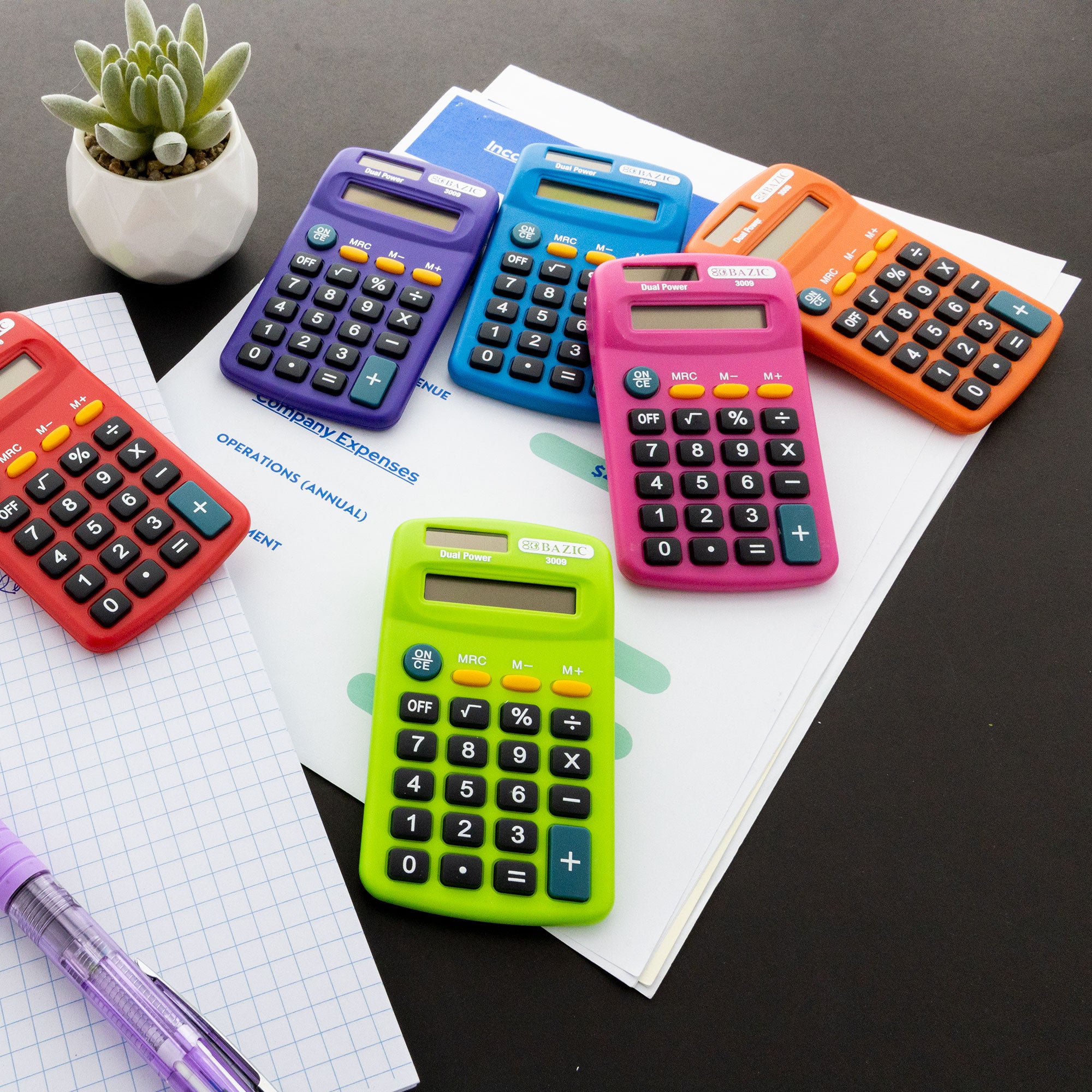 8-Digit Dual Power Pocket Size Calculator