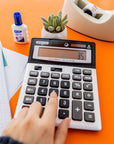 Desktop Calculator 12-Digit Profit Calculation Tax Functions