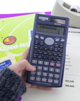 Scientific Calculator 240 Function, Slide-On Case