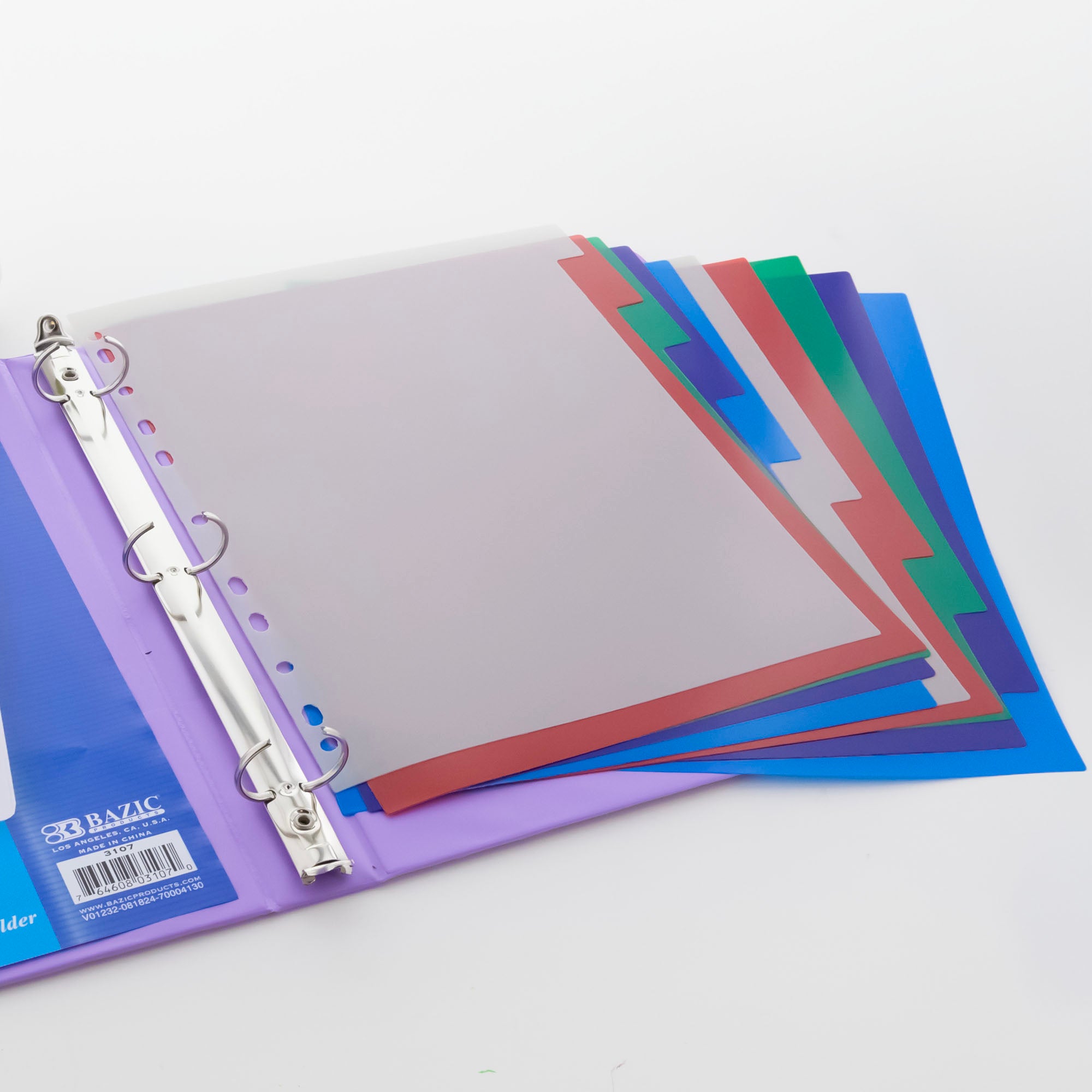 Dividers w/ 10-Color Tabs
