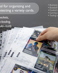 Top Loading 9-Pockets Trading Card Holders (10/Pack)