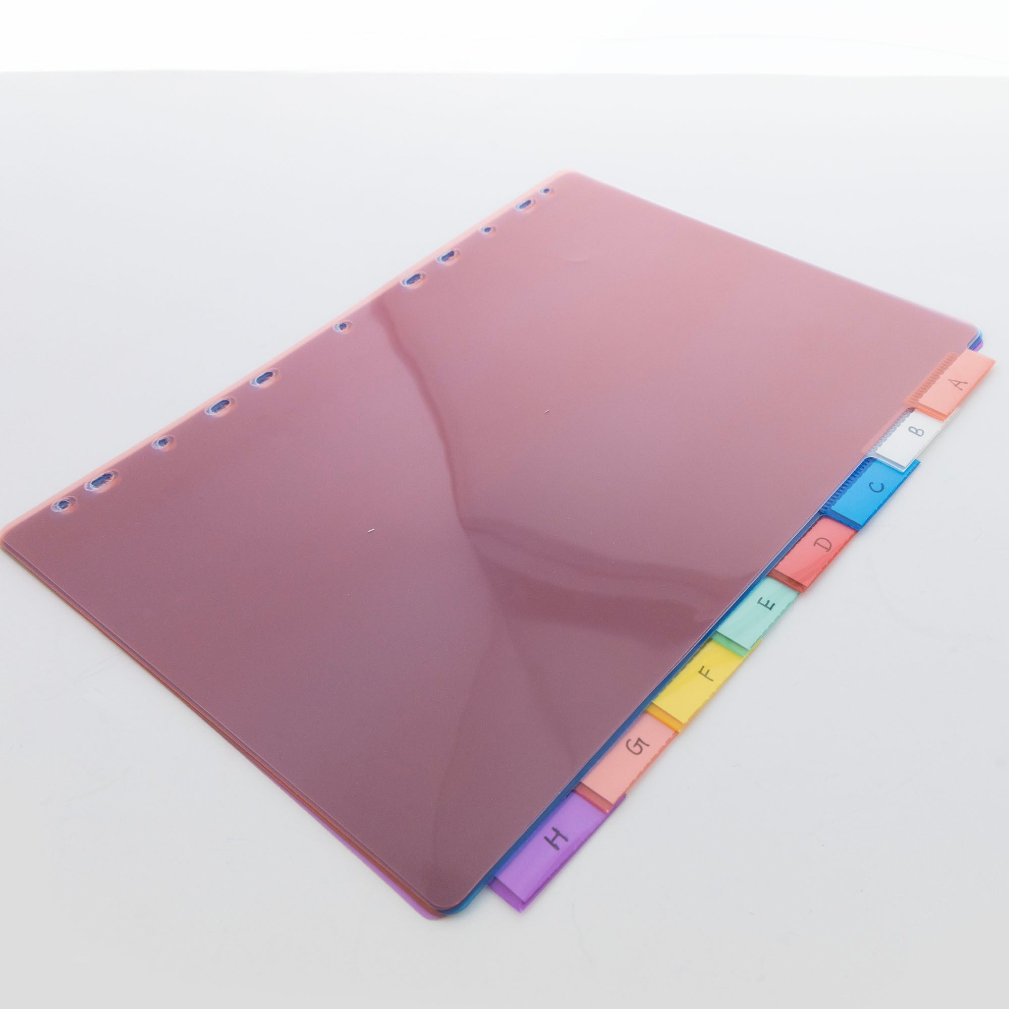 Dividers w/ 8-Insertable Color Tabs