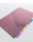 Dividers w/ 8-Insertable Color Tabs