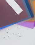 Dividers w/ 8-Insertable Color Tabs