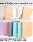 1" Pastel Color Poly 3-Ring Binder w/ Pocket