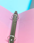 1" Pastel Color Poly 3-Ring Binder w/ Pocket