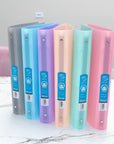 1" Pastel Color Poly 3-Ring Binder w/ Pocket