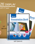 10-Pockets Presentation Book