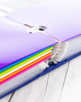 Glossy Laminated Bright Color 2-Pockets Portfolios