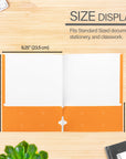 Asst. Color 2-Pocket Portfolios