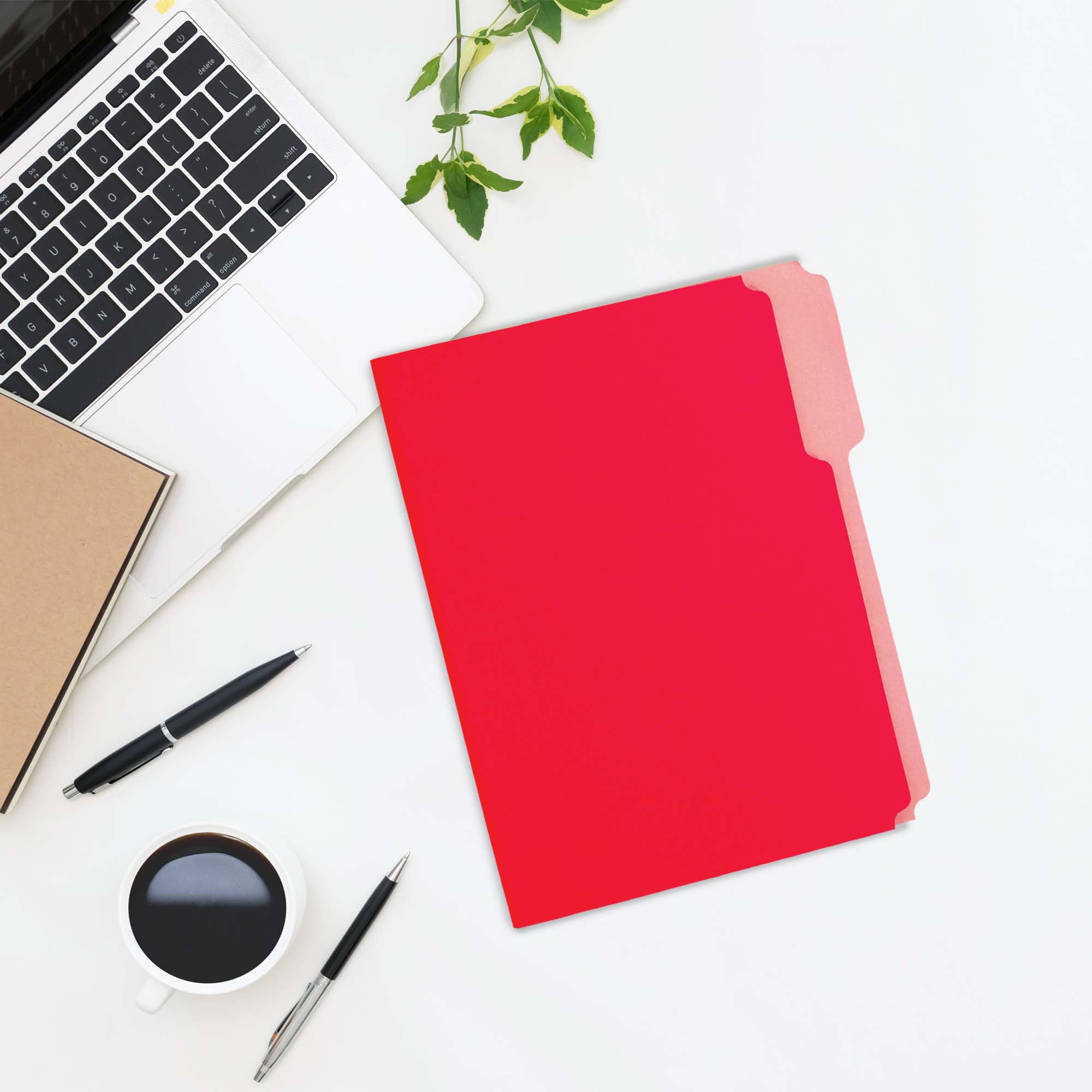 1/3 Cut Letter Size Color File Folder (100/Box)