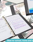 3" Black Slant-D Ring View Binder w/ 2-Pockets