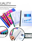 Report Covers Clear Front w/ Sliding Bar (3/Pack)