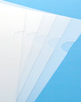 Report Covers Clear Front w/ Sliding Bar (3/Pack)