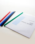 Report Covers Clear Front w/ Sliding Bar (3/Pack)