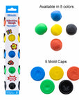 1 oz Primary Color Modeling Dough (5/Pack)
