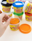 4 oz Primary Color Modeling Dough (4/Pack)