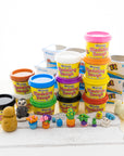 4 oz Primary Color Modeling Dough (4/Pack)