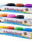 4 oz Primary Color Modeling Dough (4/Pack)