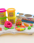4 oz Fluorescent Color Modeling Dough (4/Pack)
