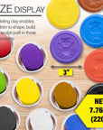 7.76 oz (220g) 8 Primary Color Modeling Dough