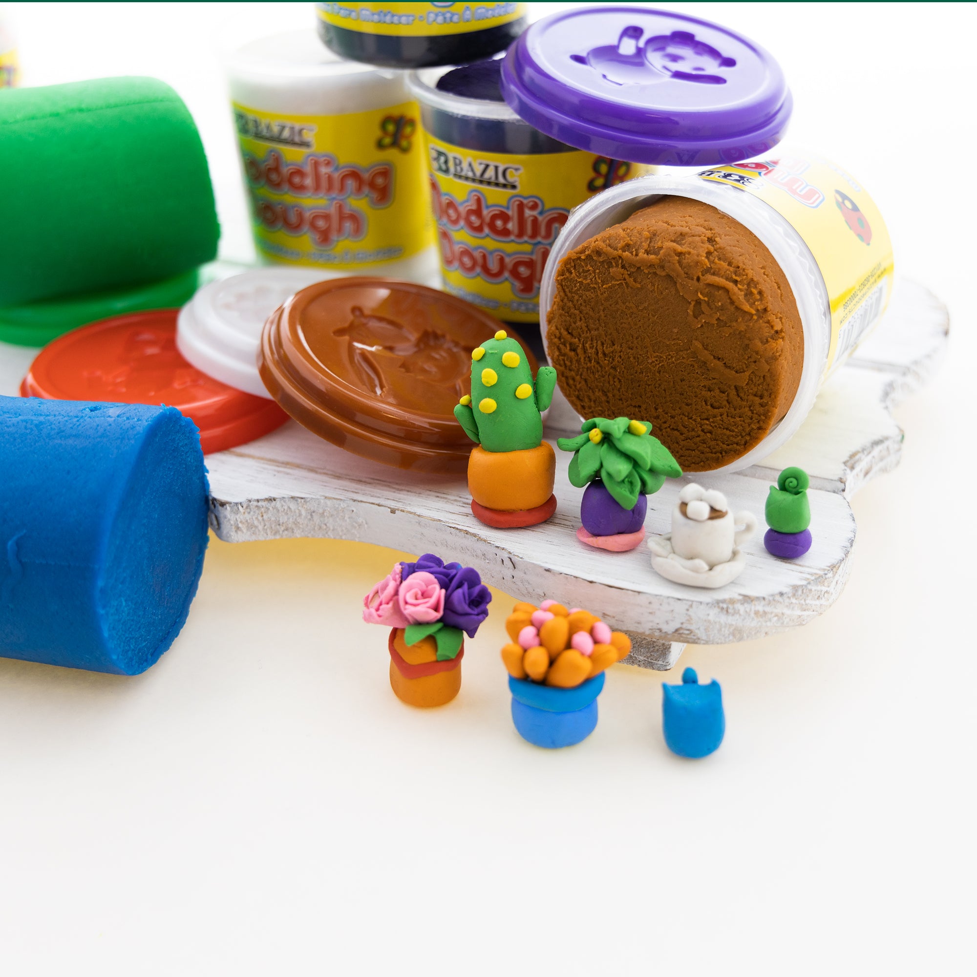 7.76 oz (220g) 8 Primary Color Modeling Dough