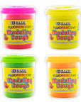 7.76 oz (220g) 4 Fluorescent Color Modeling Dough