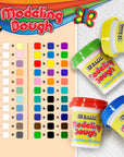 2 Oz. Multi Color Modeling Dough (4/Pack)