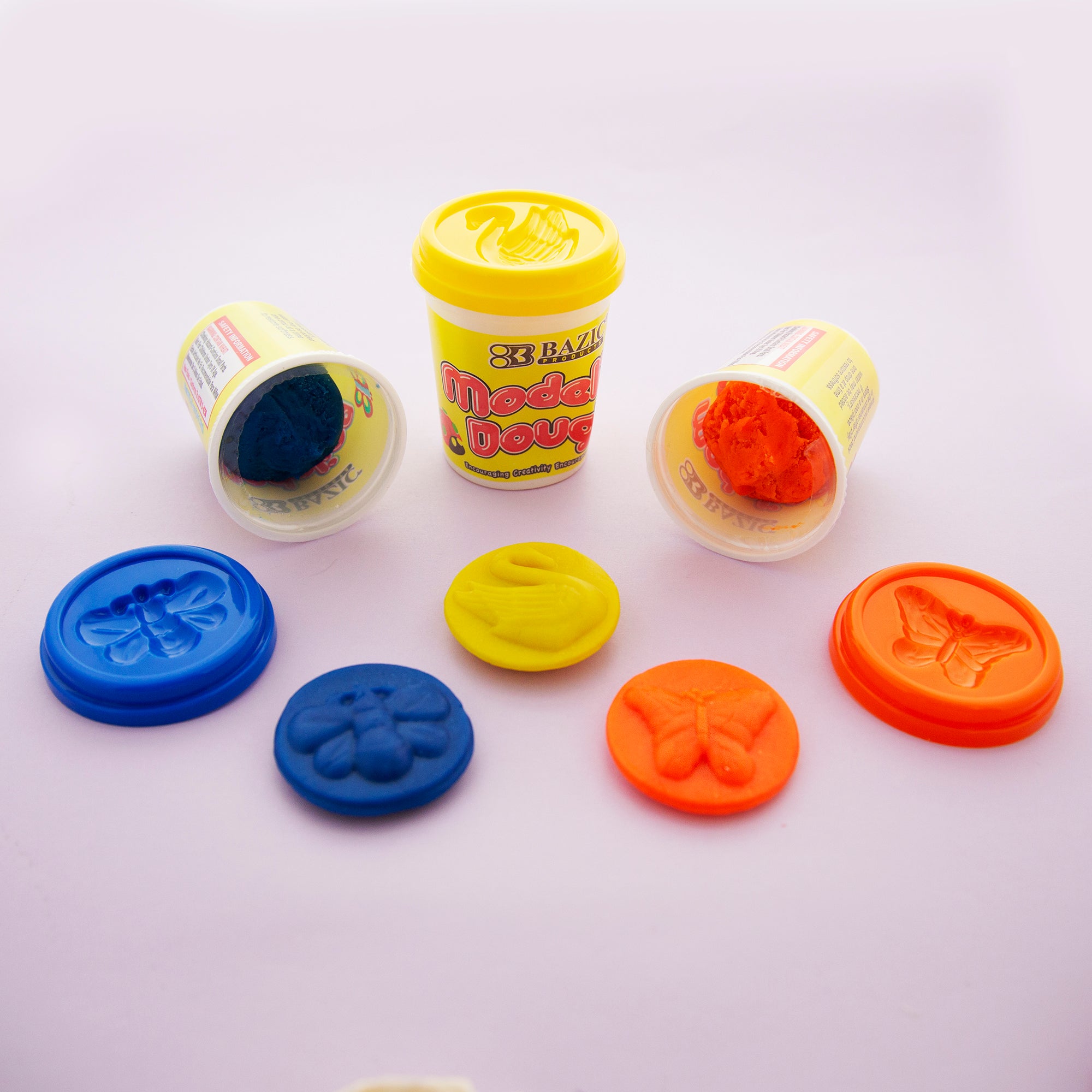 5 Oz. Multi Color Modeling Dough (3/Pack)