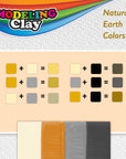 1 lb 4 Natural/ Earth Color Modeling Clay