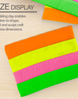 1 lb 4 Fluorescent Color Modeling Clay