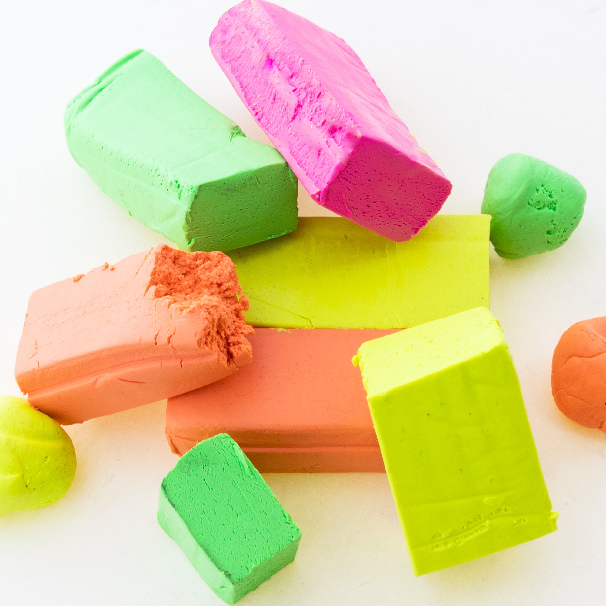 1 lb 4 Fluorescent Color Modeling Clay