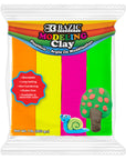 1 lb 4 Fluorescent Color Modeling Clay