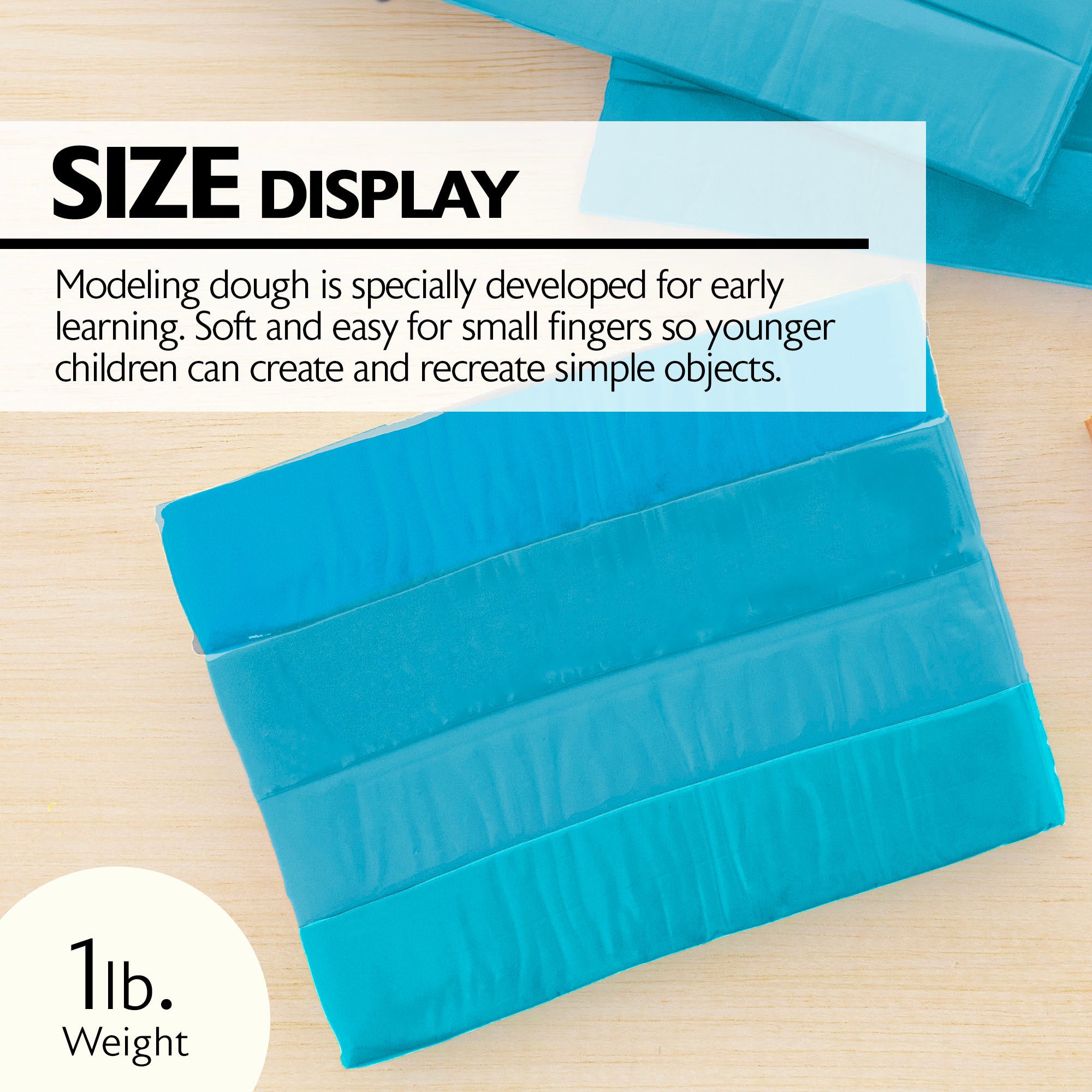 1 lb Blue Modeling Clay