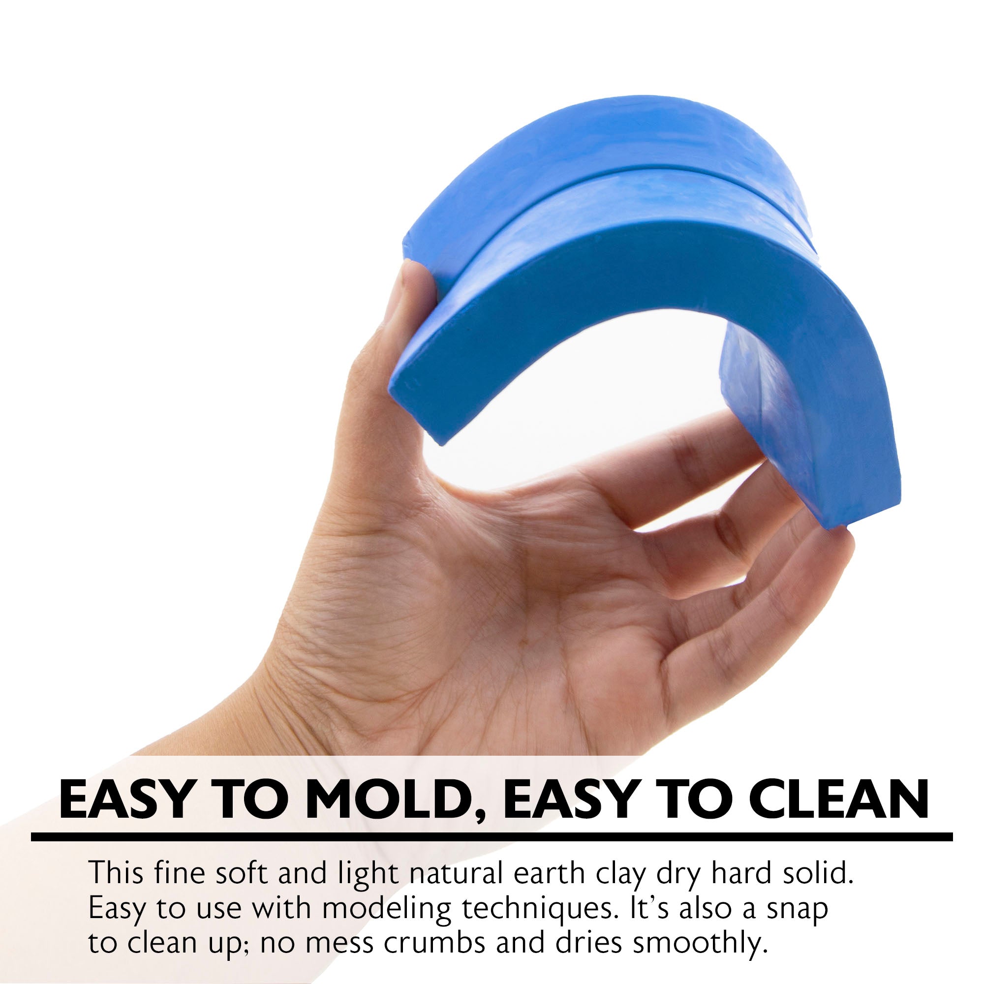 1 lb Blue Modeling Clay