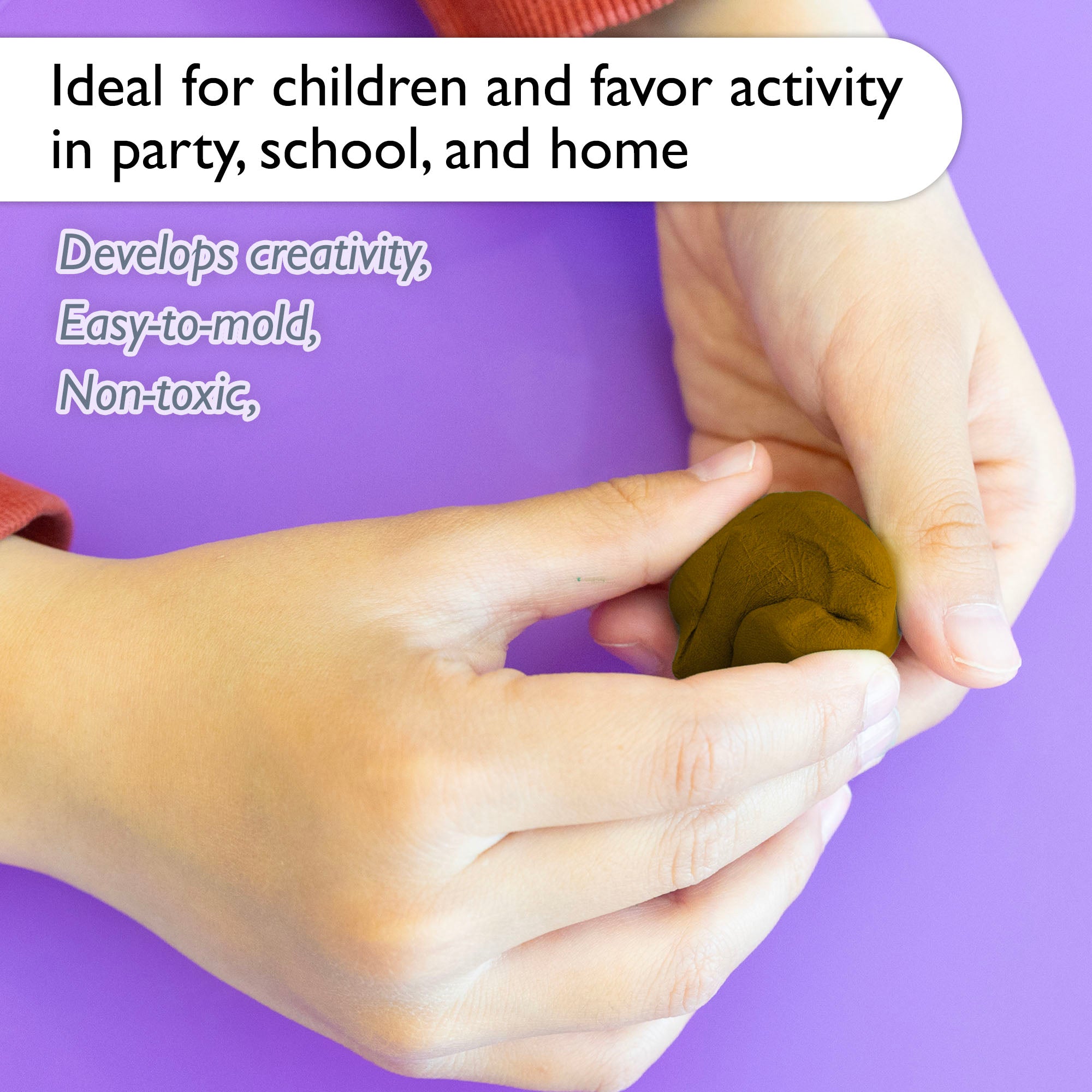 1 lb Brown Modeling Clay