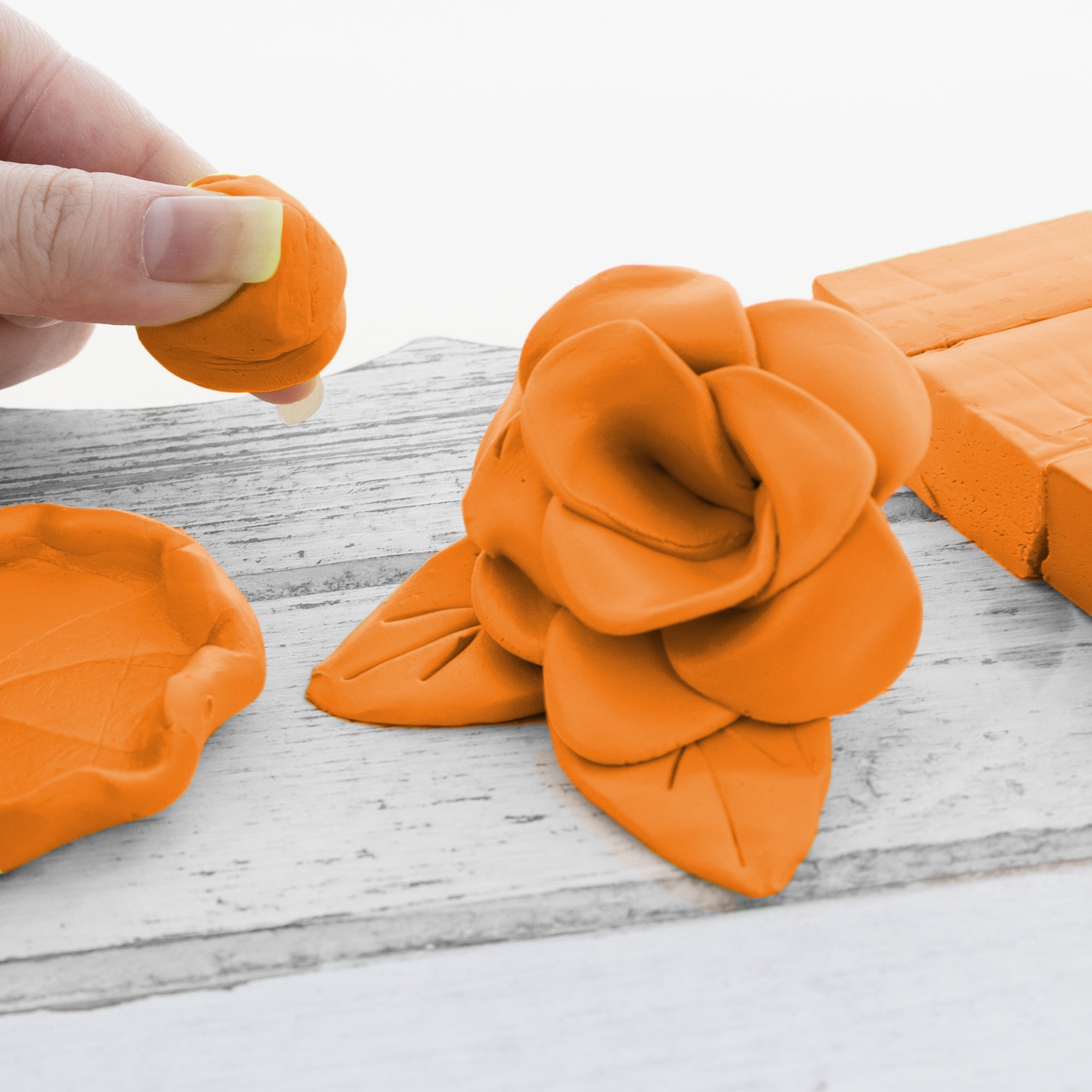 1 lb Orange Modeling Clay