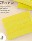 1 lb Yellow Modeling Clay