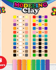 4.8 oz (136g) 8 Primary Color Modeling Clay Sticks