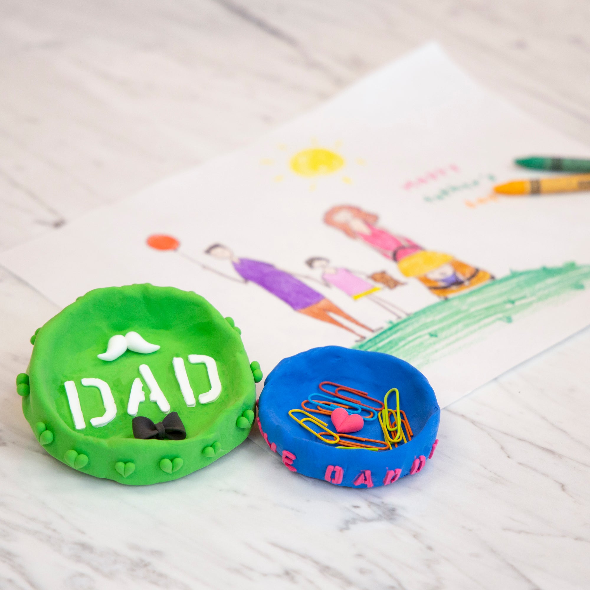 0.5 oz 6 Fluorescent Color Air Dry Modeling Clay