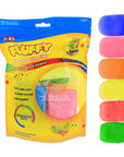 0.5 oz 6 Fluorescent Color Air Dry Modeling Clay