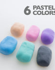 2 Oz. Pastel Colors Air Dry Modeling Clay