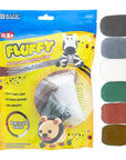 0.5 oz 6 Natural/Earth Color Air Dry Modeling Clay