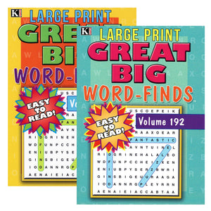 KAPPA Large Print Great Big Word Finds Puzzle Book