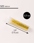 0.21 oz (6g) 5 Primary Color Glitter Shaker