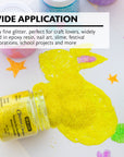 2 oz (56.6g) Neon Color Glitter Shaker