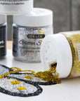 2 oz (56.6g) Gold and Monochrome Glitter Shaker
