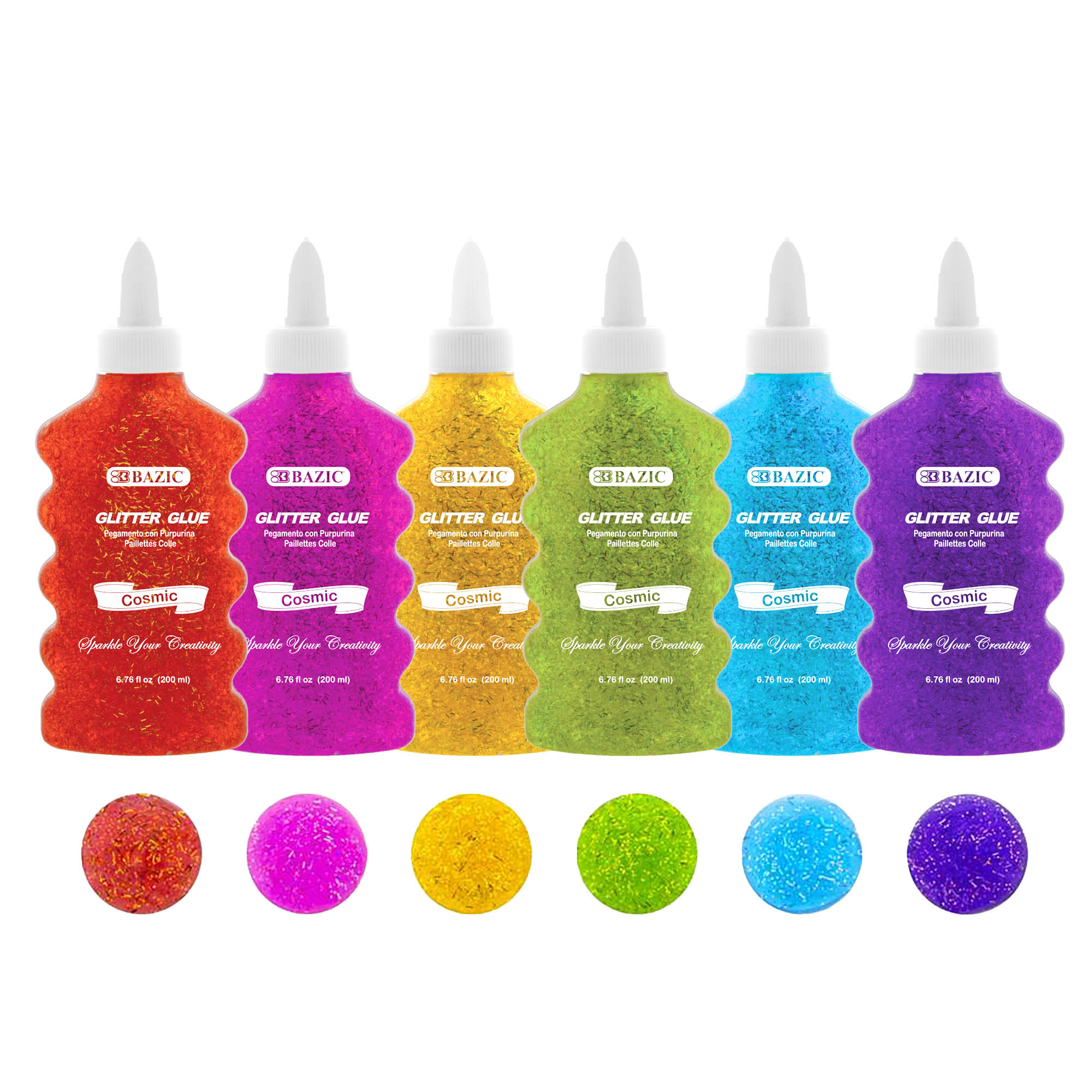 6.76 FL OZ (200 mL) Cosmic Series Glitter Glue