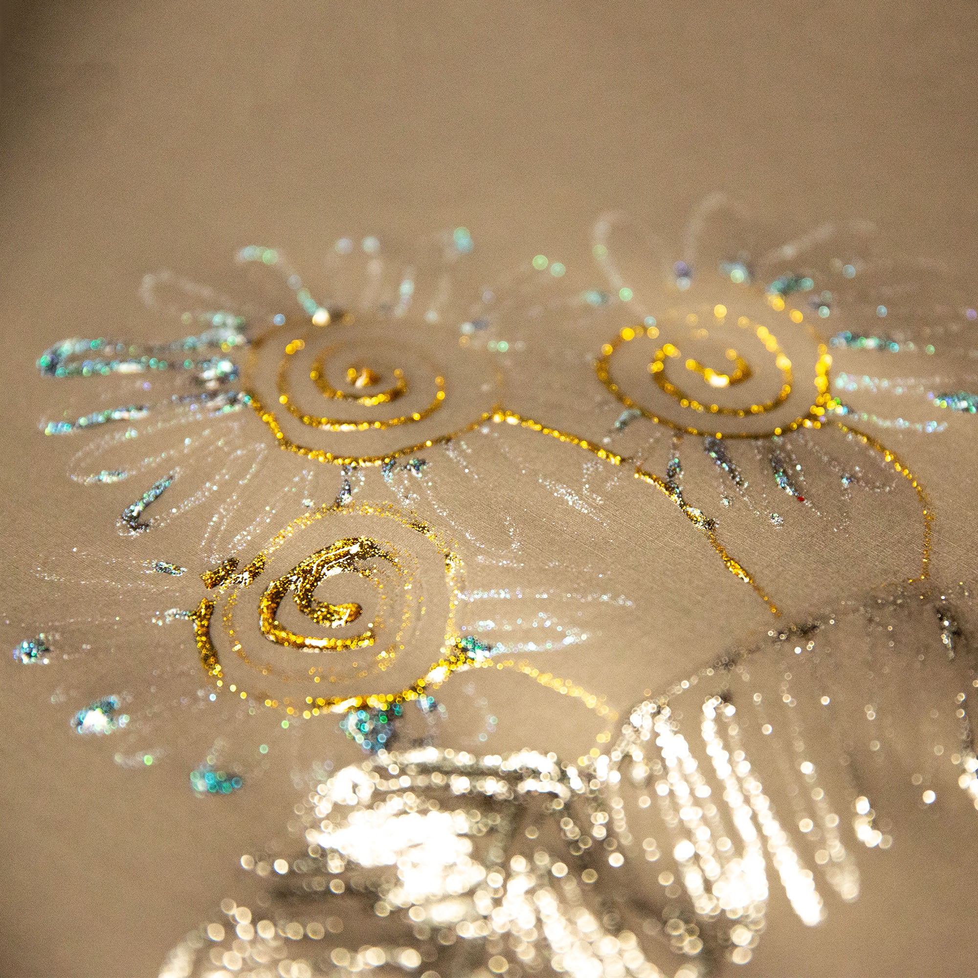6.76 FL OZ (200 mL) Iridescent/Silver/Gold Color Glitter Glue